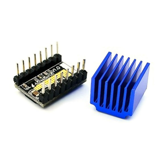 Good Ultra-quiet Effective LV8729 Stepper Motor Driver 128 High Segment Module Heat Sink 4-layer PCB Board for 3D Print