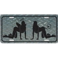 thumbnail image 1 of Good VS Evil Metal License Plate, 1 of 2