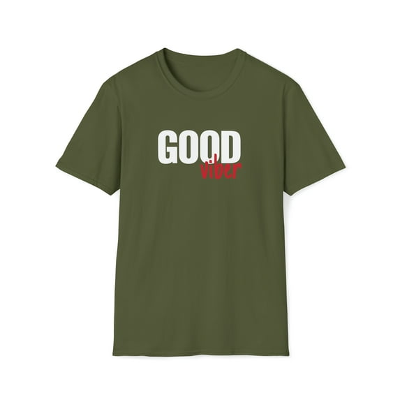 Good Viber Positive Vibe Clothing Unisex Softstyle T-Shirt