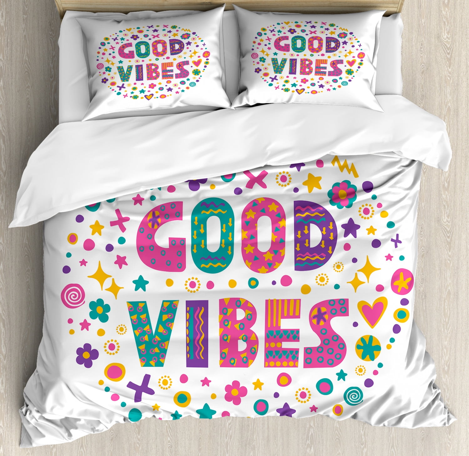 Bookish Vibes Duvet Cover Set NCU0PVL228