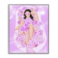 thumbnail image 1 of Stupell Industries Good Vibes Glam Bath Gray Framed Giclee Art, design by Ziwei Li, 20 x 16, 1 of 8