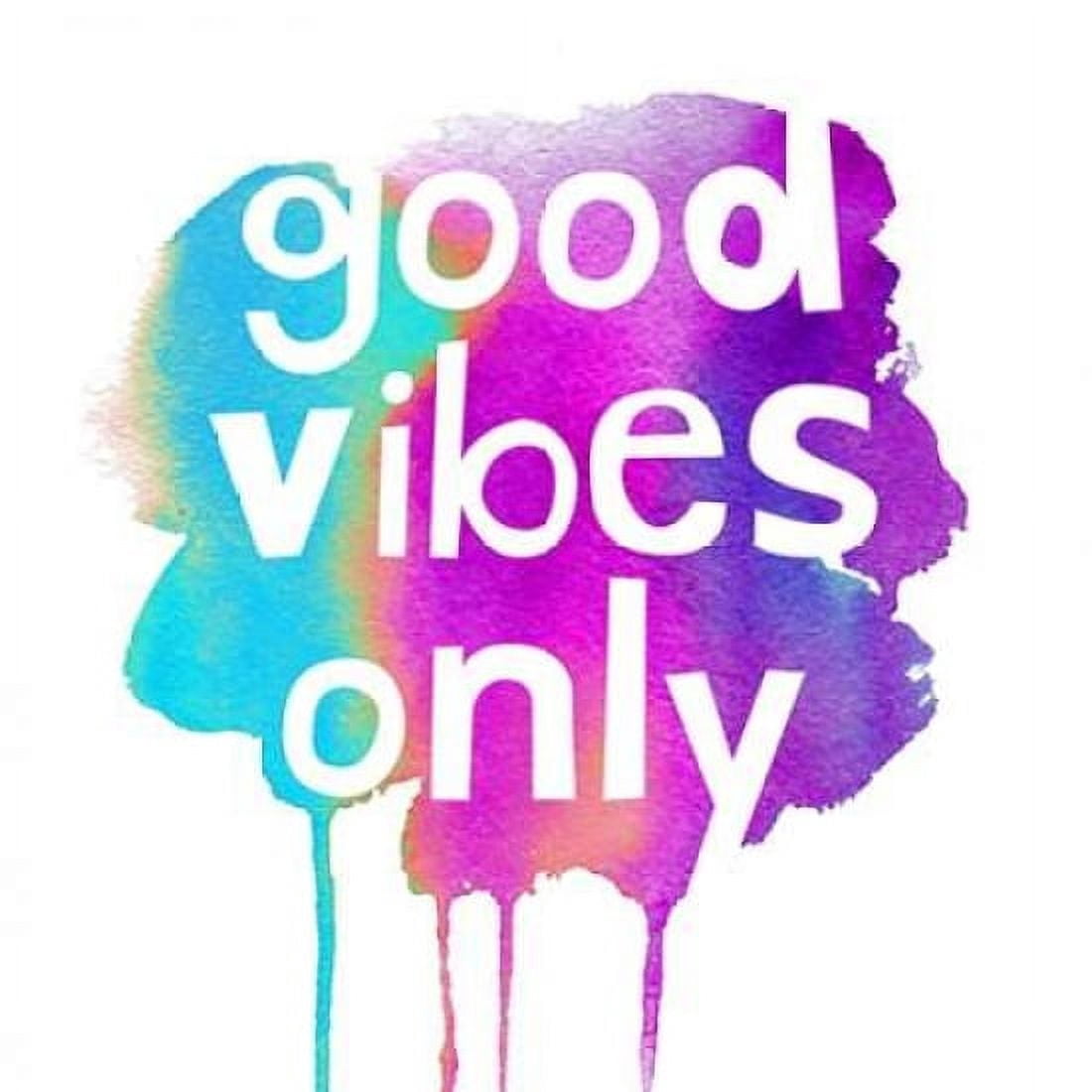 Good Vibes Only Canvas Art - Bella Dos Santos (24 x 24)