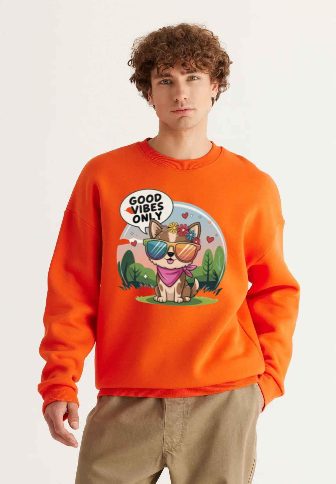 Good Vibes Only Dog Shirt, Sweatshirt, Hoodie Upgrade Your Wardrobe ...