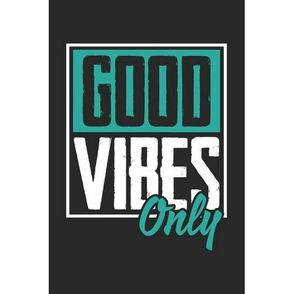 Good Vibes Only: Paper Games Hangman (6x9 Inches) with 120 Pages (Paperback)