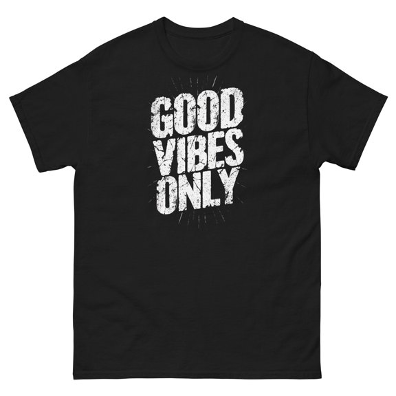 Good Vibes Only Shirt, Inspirational Shirt, Trendy Shirt, Positive Vibes Shirt, Retro Good Vibes Shirt Men's classic tee