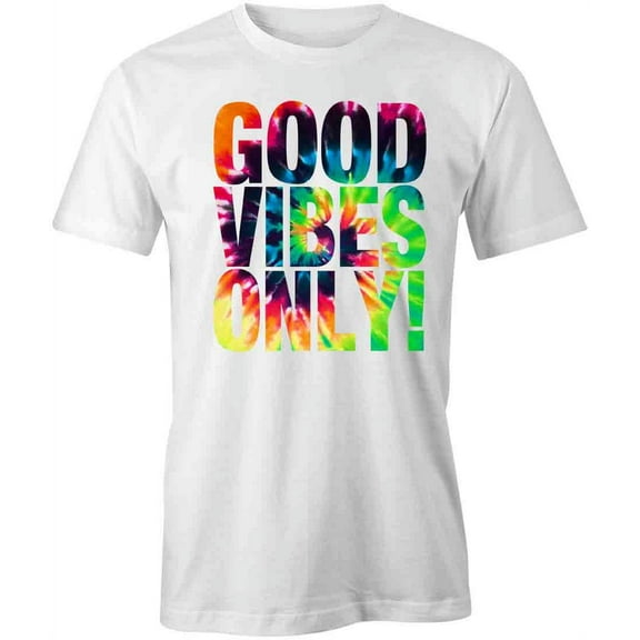 Good Vibes Only T-Shirt | Positive Vibes White Tee Gift
