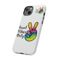thumbnail image 1 of Good Vibes Only White Tough iPhone 14 Case-iPhone 14-iPhone Case-iPhone, 1 of 3
