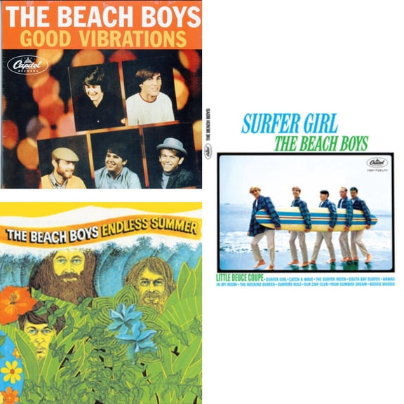 Good Vibrations (Orange/Yellow Swirl-Marble LP Vinyl) & Endless Summer & Surfer Girl (75Th Anniversary)