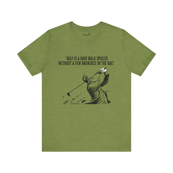 Good Walk Spoiled | Twain | Golf T-Shirt