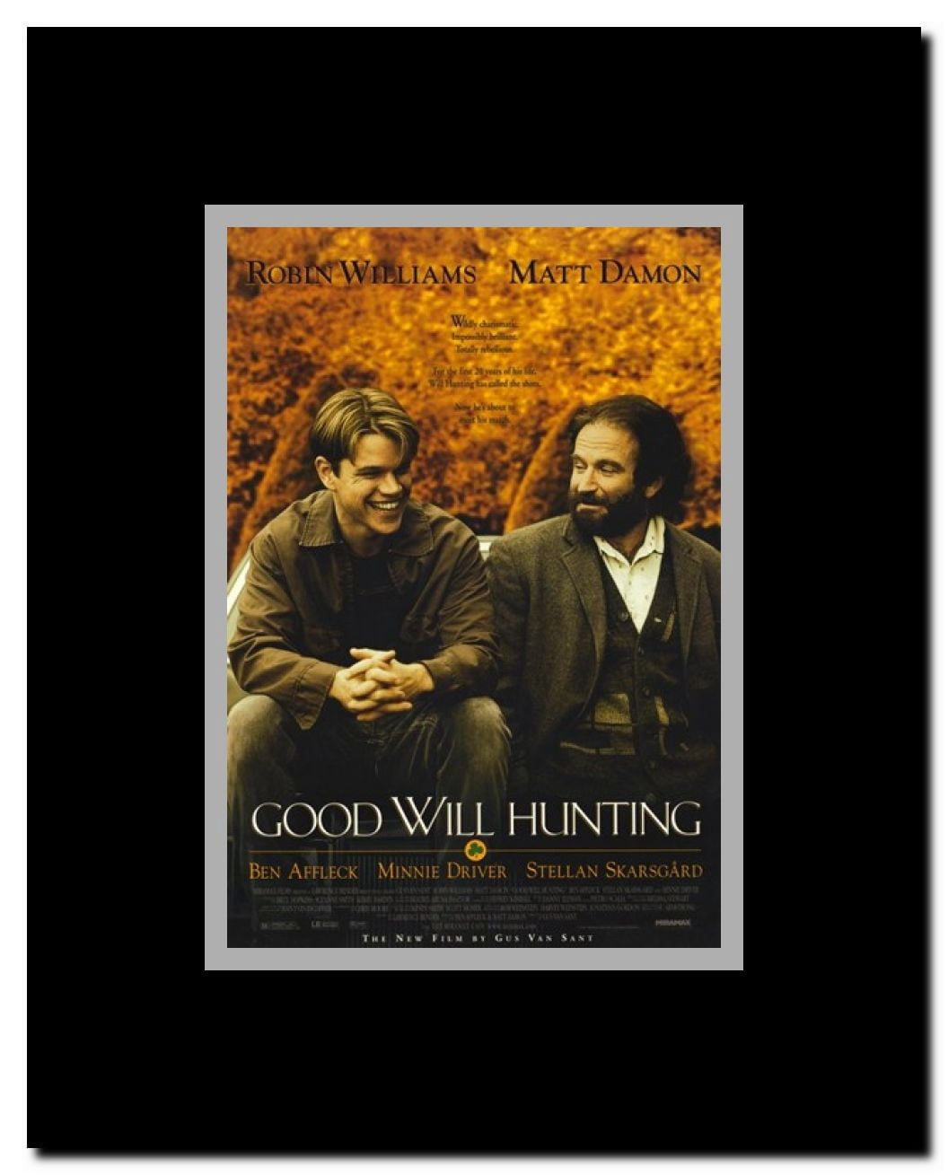 Good Will Hunting Framed Movie Poster