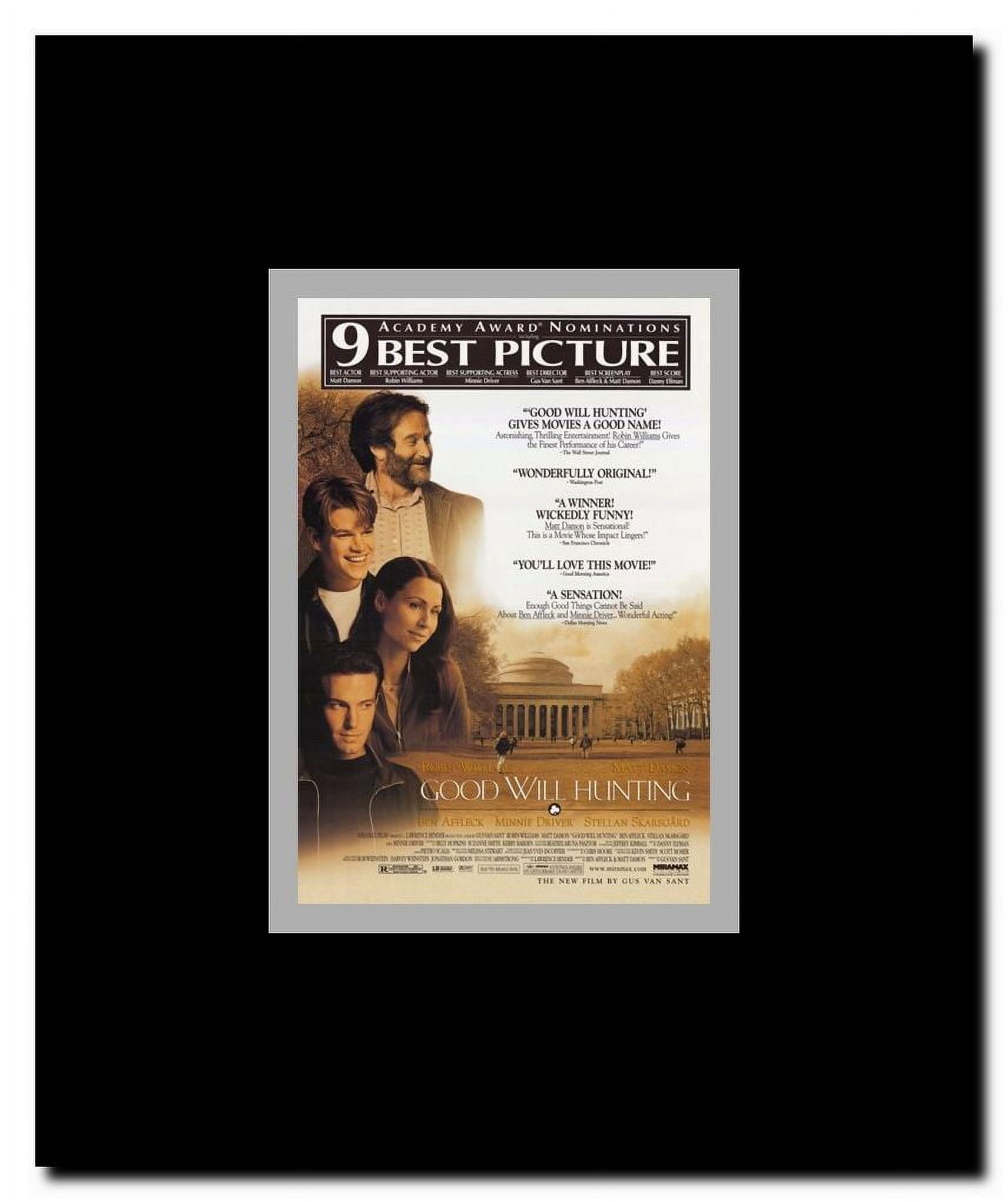 Good Will Hunting Framed Movie Poster