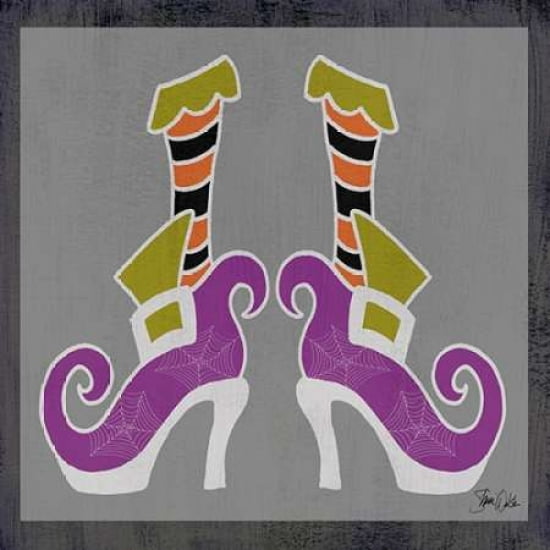 Good Witch Boots II Canvas Art - Shanni Welsh (24 x 24)