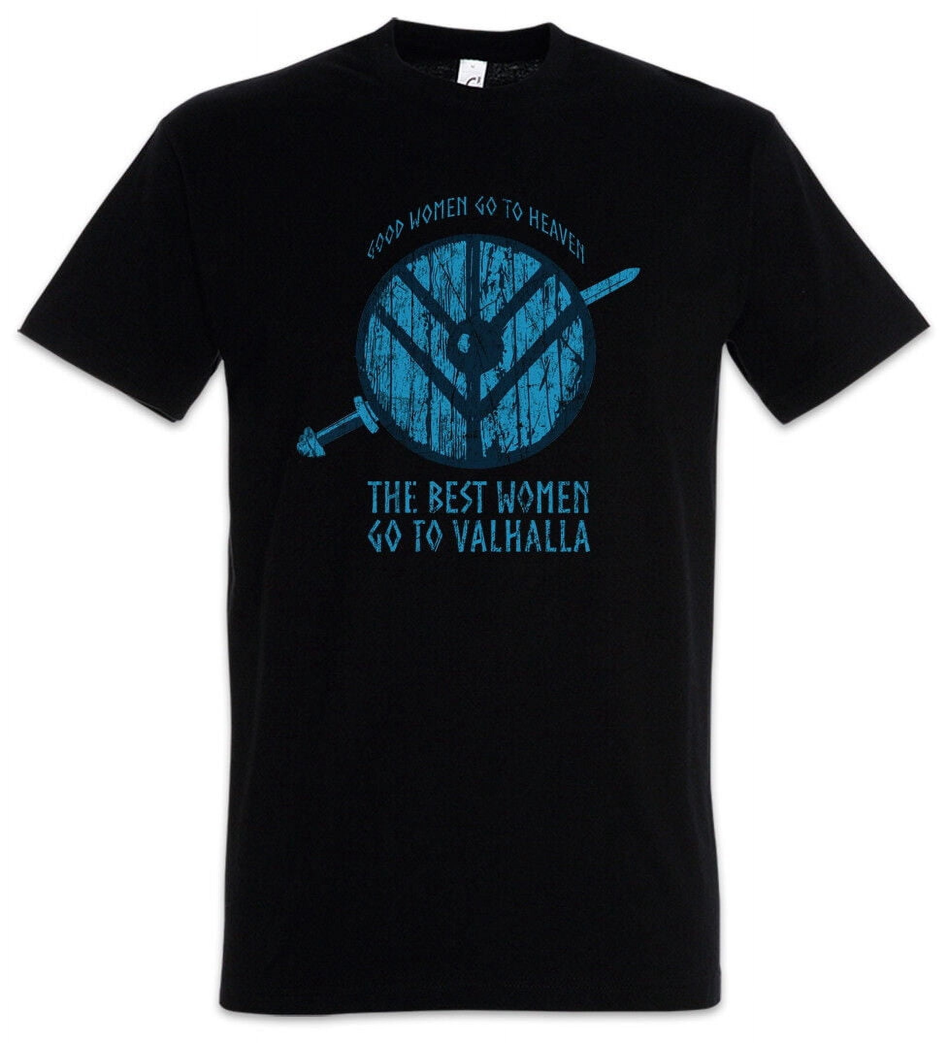 Halls Of Valhalla Viking T-Shirt - Odin Ragnar Thor Graphic Tee, 100% Cotton, Unisex Fit - View #8