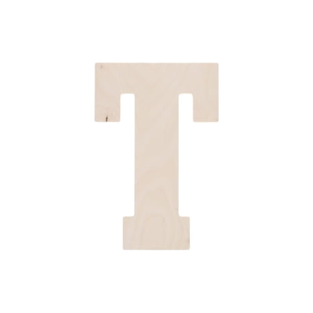 Good Wood By Leisure Arts Letter 13" T, Wooden Letters, Wood Letters, Wooden Letters Wall Decor, Large Letters 13 Inch, Small For Crafts