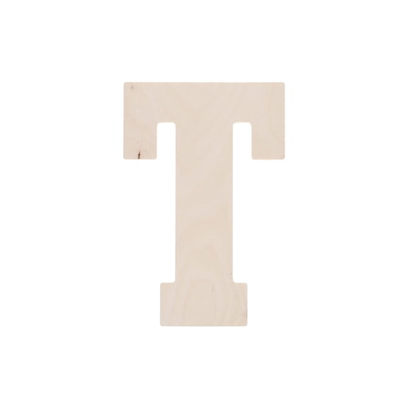 Good Wood By Leisure Arts Letter 13" T, Wooden Letters, Wood Letters, Wooden Letters Wall Decor, Large Letters 13 Inch, Small For Crafts