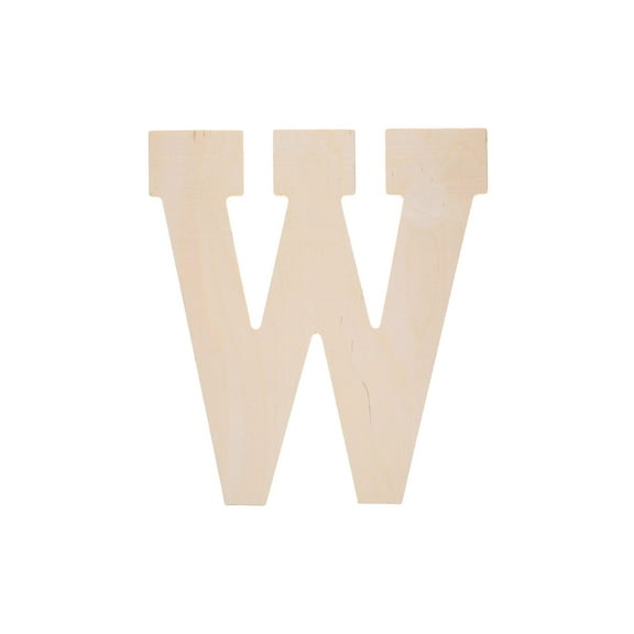 Good Wood By Leisure Arts Letter 13" W, Wooden Letters, Wood Letters, Wooden Letters Wall Decor, Large Letters 13 Inch, Small For Crafts