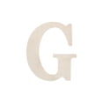 thumbnail image 1 of Good Wood By Leisure Arts Letter 9.5" G, Wooden Letters, Wood Letters, Wooden Letters Wall Decor, Large Letters 9.5 Inch, Small For Crafts, 1 of 6