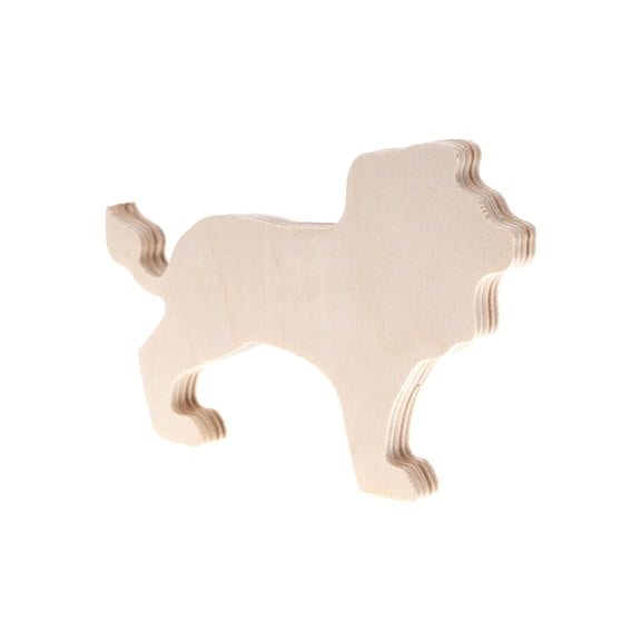 Good Wood By Leisure Arts Wood Shapes - Lion