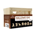 thumbnail image 1 of Good Wood By Leisure Arts: Hallow'S Eve Crate Set - 7 Piece Animal Wood Cutouts - Small Wooden Shapes For Crafts Wooden Craft Shapes Animals To Paint, 1 of 7