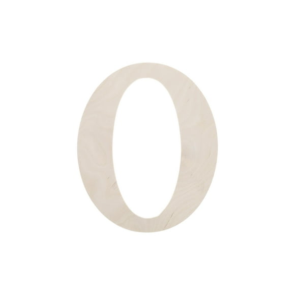 Good Wood by Leisure Arts Letter 9.5" O, Wooden Letters, Wood Letters, Wooden Letters Wall Decor, Large Wooden Letters, Wooden Letters 9.5 inch, Small Wooden Letters for Crafts