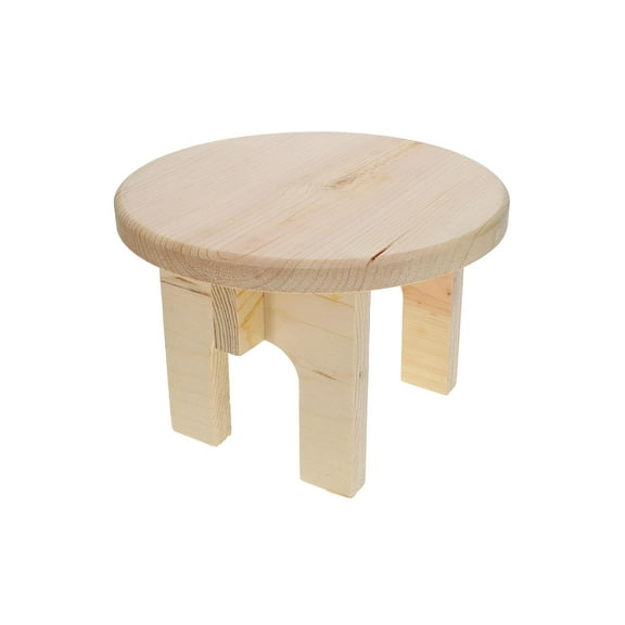 Good Wood Planter Stand, Circle, Wood Plant Stands Indoor, Plant Stand Indoor, Shelf, Shelf Table, Flower Stand, Pot Stand For Plants 10.5X10.5