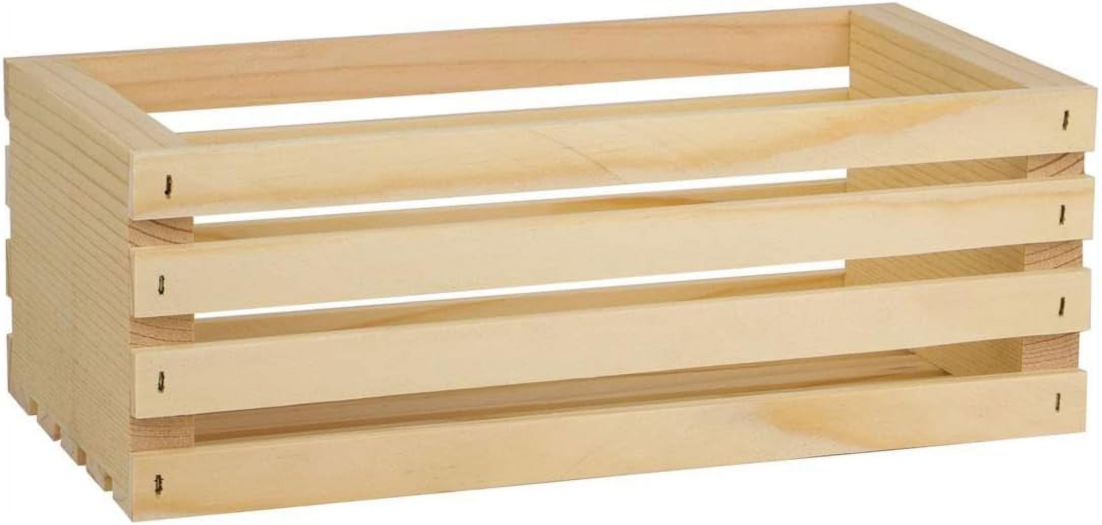 Good Wood Wooden Crate, Wood Crate Unfinished, Wood Crates For Display