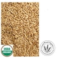 thumbnail image 1 of Good Word Certified Organic Non-GMO Whole Uncut Hulled Oat Groats 5 lbs Bulk Food Grains Fiber, 1 of 2