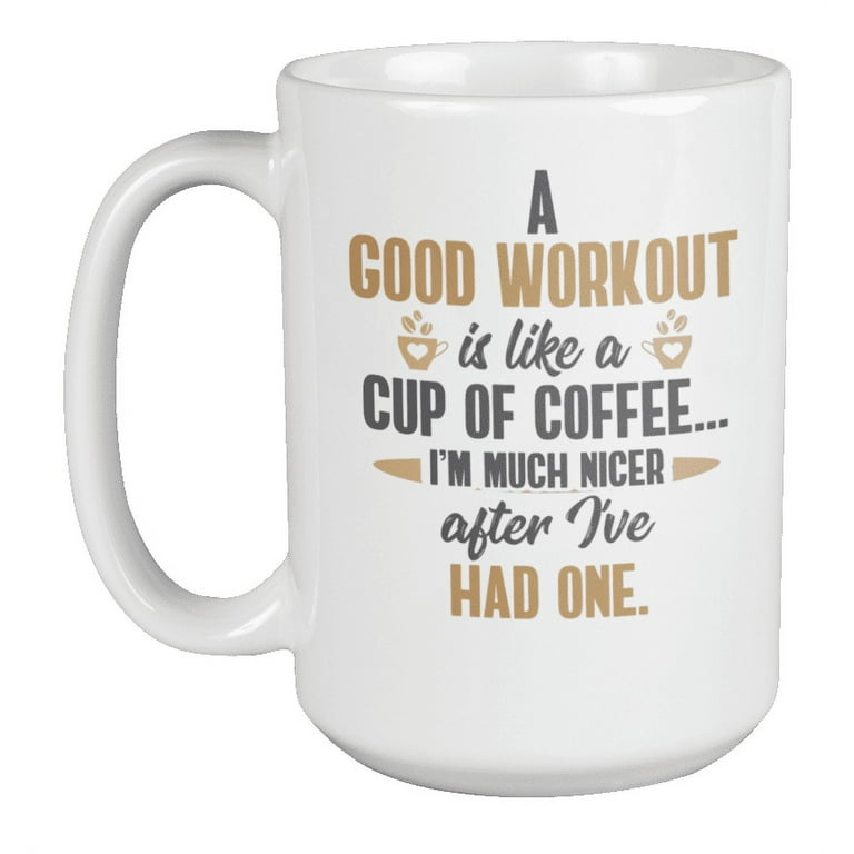  Gym Mug, Gifts For Gym Fanatics, Coffee Mugs For Gym Lovers :  Home & Kitchen
