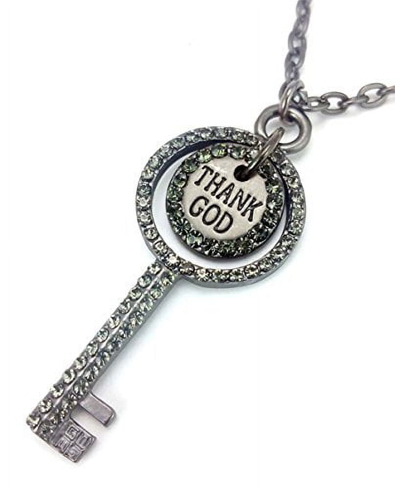 Engraved key necklace clearance