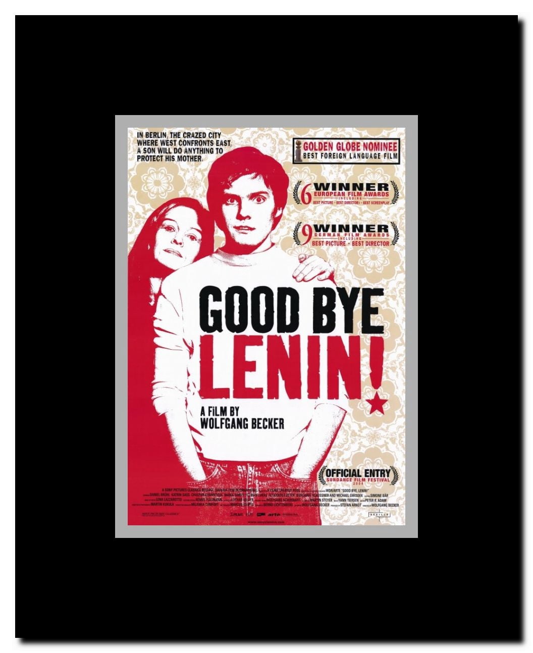 Good bye Lenin! Framed Movie Poster