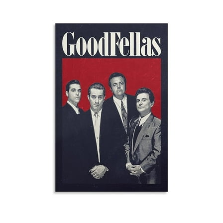 Good-fellas 1990 American Gangster Crime Movie Poster (40) Picture Print Wall Art Poster Painting Canvas Posters Artworks Room Aesthetic