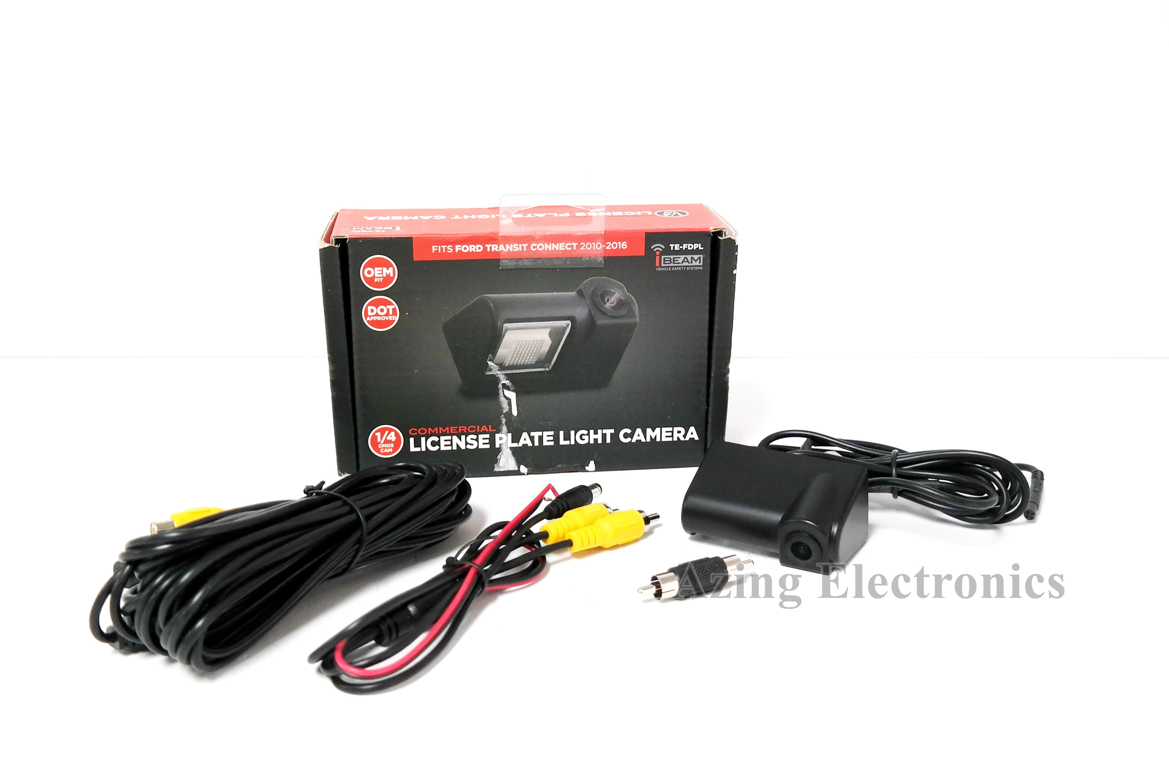 Good iBEAM TEFDPL License Plate BackUp Camera for 20102016 Ford