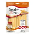 thumbnail image 1 of Good ‚Äòn‚Äô Fun Triple Flavor Mini Ribs with Peanut Butter, Rawhide Chews for Small Dogs, 14 Count, 1 of 7
