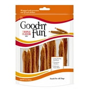 Good ’n’ Fun Triple Flavor Ribs, Rawhide Chew for All Dogs, 12 oz