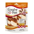 thumbnail image 1 of Good ‘n’ Fun Triple Flavor Stuffed Ribs for Medium Dogs, Chicken-Free Rawhide Chews Made with Beef, Duck and Prime Rib Flavor, 4 Count, 1 of 7