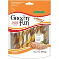 Good 'n' Fun Triple Flavor Twists Rawhide Dog Chews, 22 Count (5.4 Oz