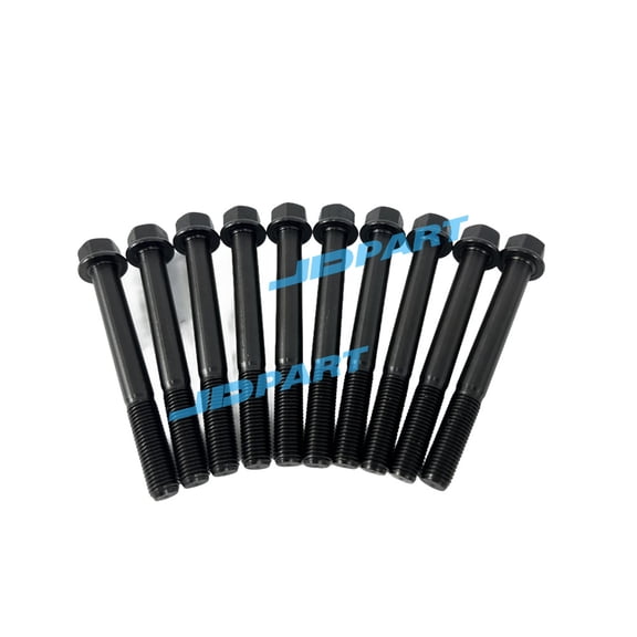 Good quality 10 PCS 3KC1 Cylinder Head Bolt For Isuzu Diesel Engine Parts