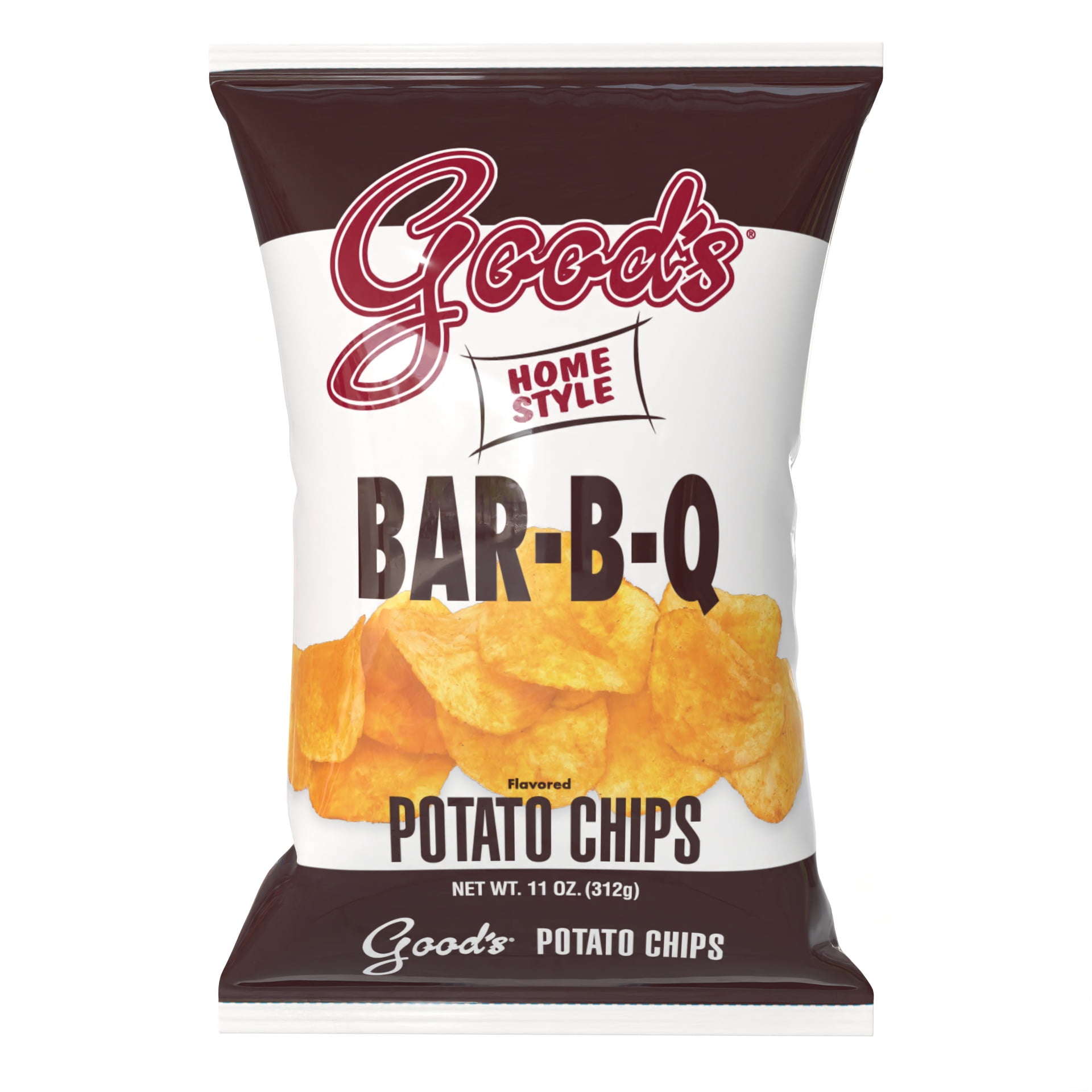 Good's Homestyle Bar-B-Q Flavored Potato Chips, 11 Oz.