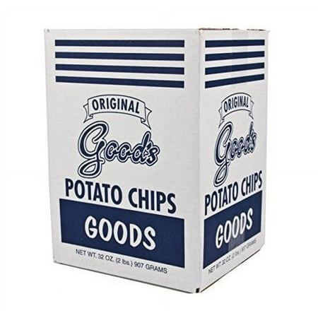 Good's Potato Chips (Original "Blue Bag", Two 2 lb. Boxes)