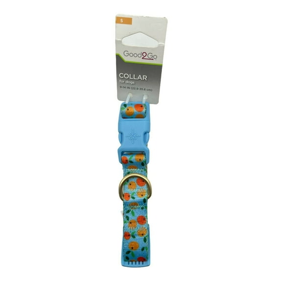 Good2Go Fashion Pattern Dog Collars, Small 9-14" - Fruits