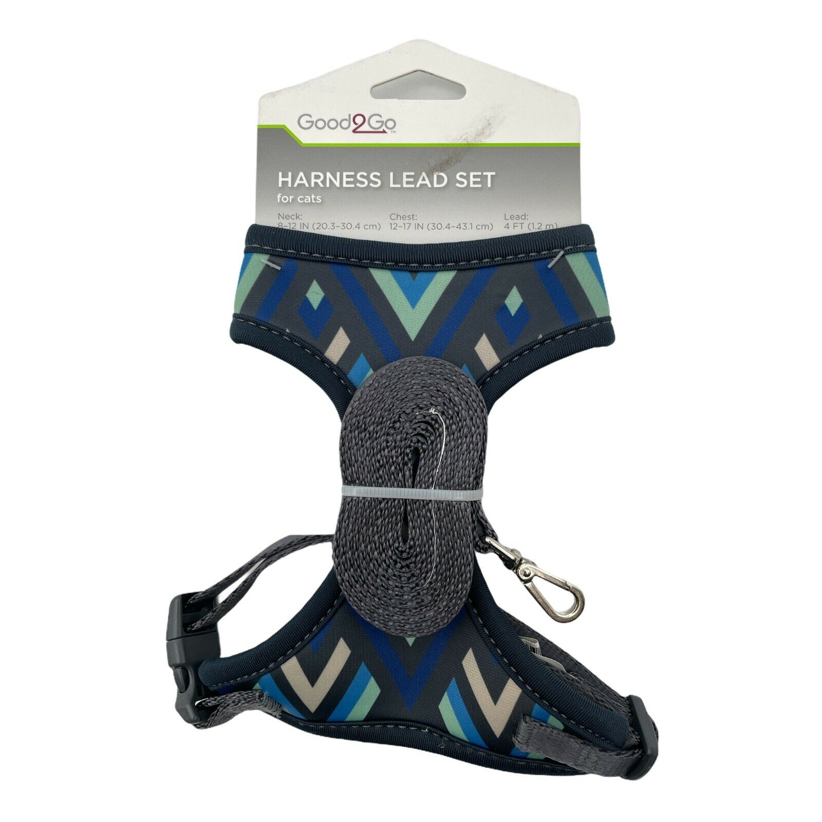 True Adventurer Cat Harness and Leash Set, XS