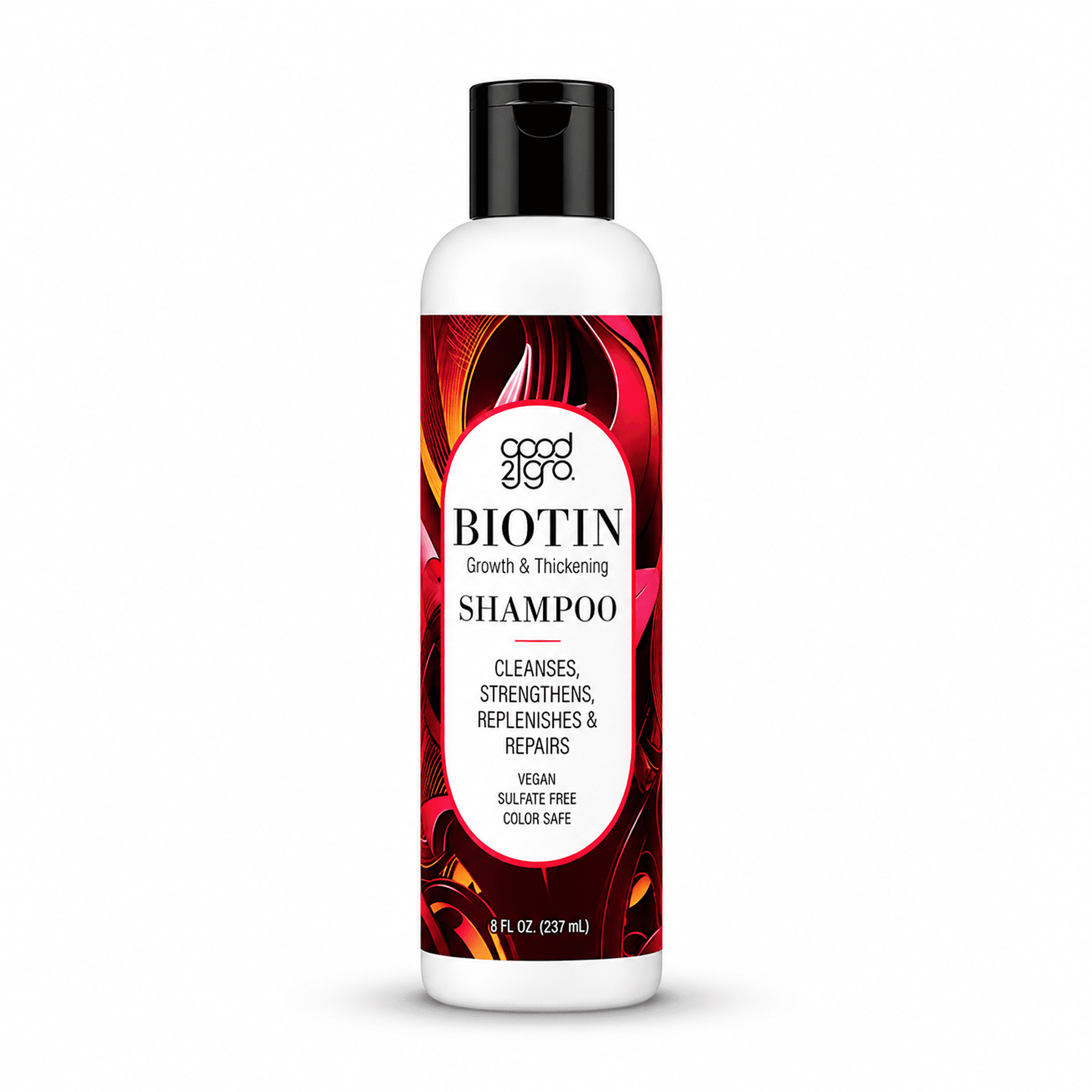 Good2Gro Sulfate-Free Shampoo with Biotin & Collagen, Peppermint, 8 fl oz