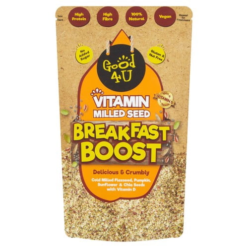 Good4U Vitamin Milled Seed Breakfast Boost 300g, British Import (Pack of 3)