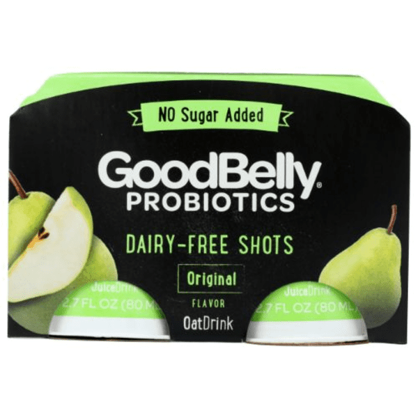 GoodBelly Probiotics Sugar-Free Original Oak Drink, 2.7 fl oz., 4 Count