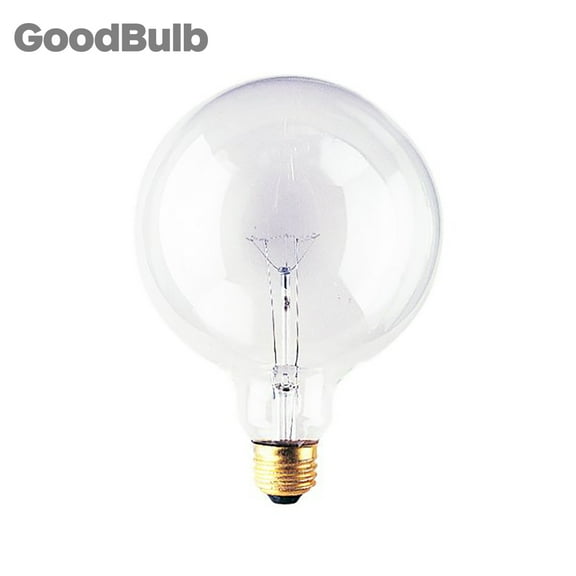 GoodBlub 40 Watts G40 Globe 125V Medium Base Light Bulb - Pack 24