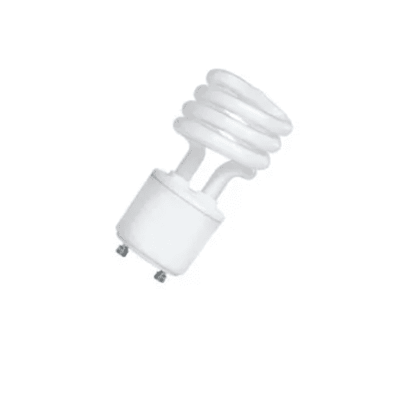 GoodBulb 13W CFL T2 Spiral Light Bulb GU24 Base 3500K Neutral White 2 Pack