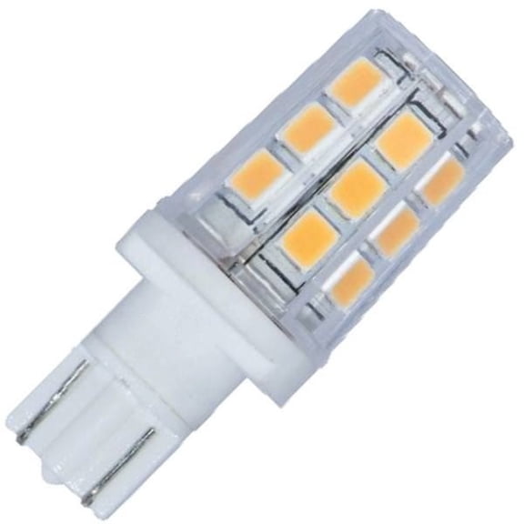 GoodBulb 2.5W LED T3 Wedge Base Light Bulb 12V 3000K Warm White 230 Lumens 20W Equivalent Non Dimmable Clear 2 Pack