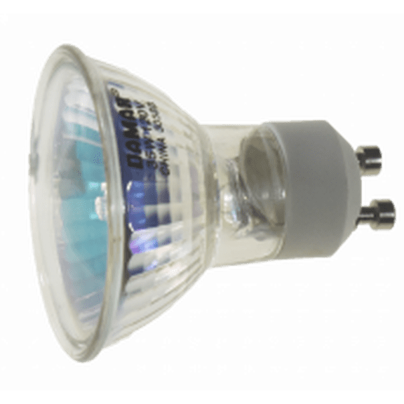 GoodBulb 35W MR16 Halogen Flood Light Bulb 38 Degree Beam 120V GU10 Twist Base Clear Covered Glass 2 Pack