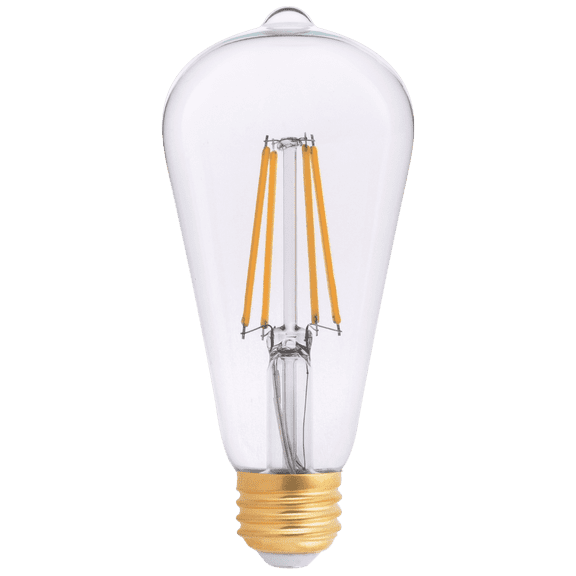 GoodBulb LED A19 5W 40W Replacement 2700K 500 Lumens High CRI 4 Pack