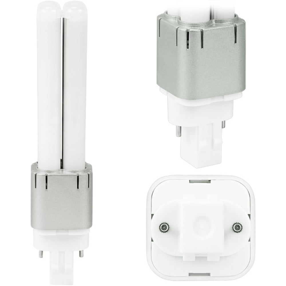 GoodBulb 5W LED PL Light Bulb GX23 2 Pin Base 2700K Warm White Hybrid ...